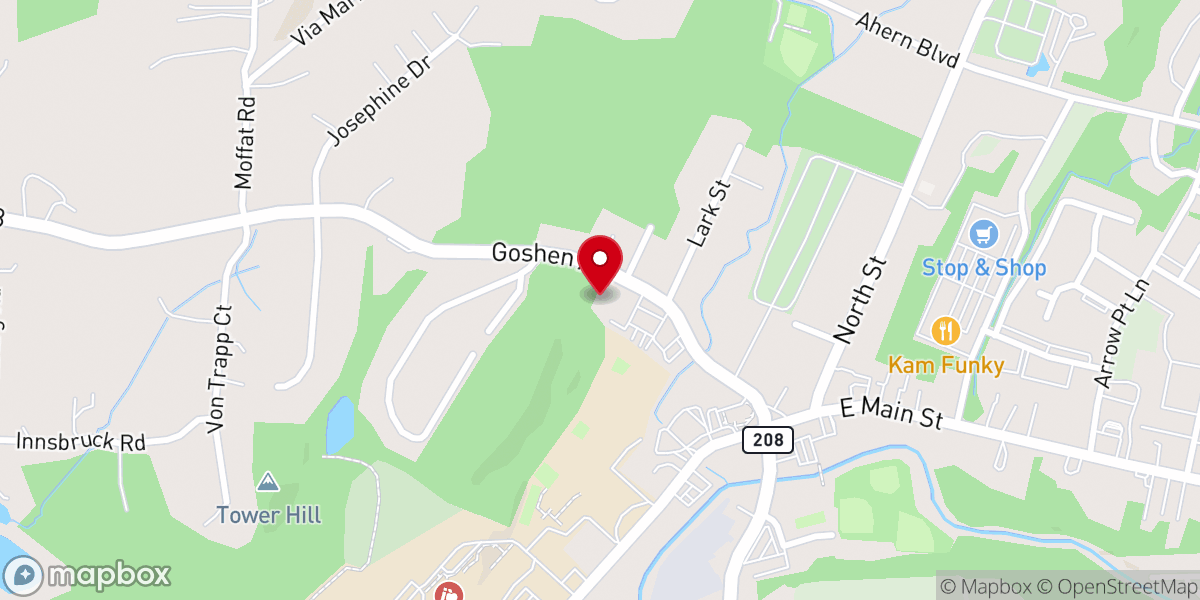 Map showing location of St Mary's Church Social Hall