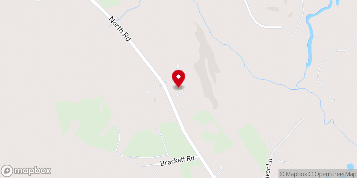 Map showing location of Ossipee Valley Christian School