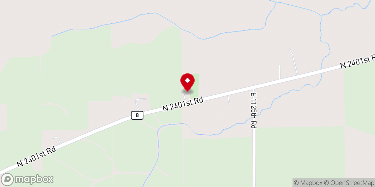 Map showing location of Deer Park Community Church