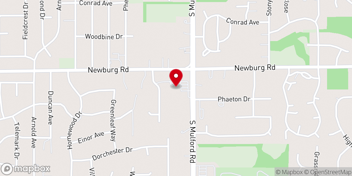 Map showing location of Dwelling Place
