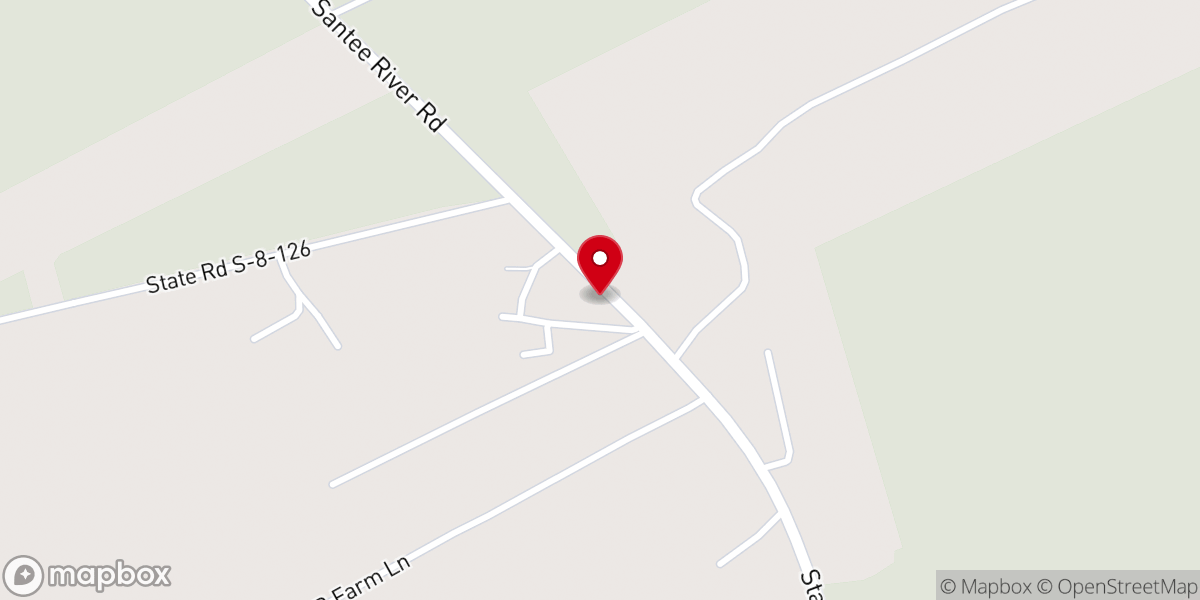 Map showing location of Bethlehem Baptist Church of Alvin