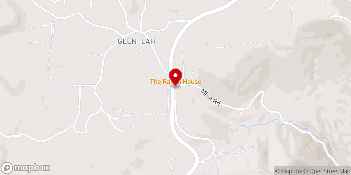Map showing location of St Mary Mission