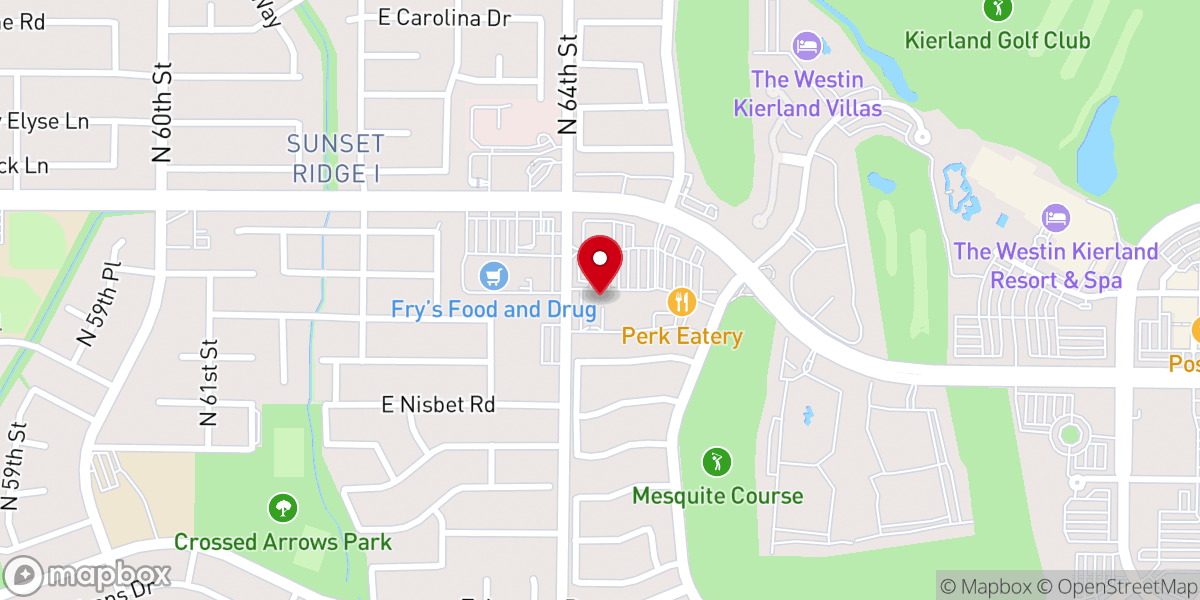 Map showing location of Managed Ministries Inc