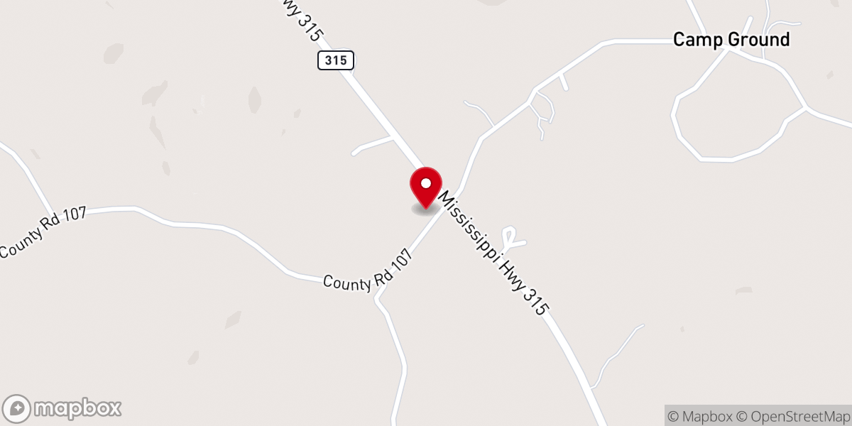 Map showing location of Water Valley Seventh Day