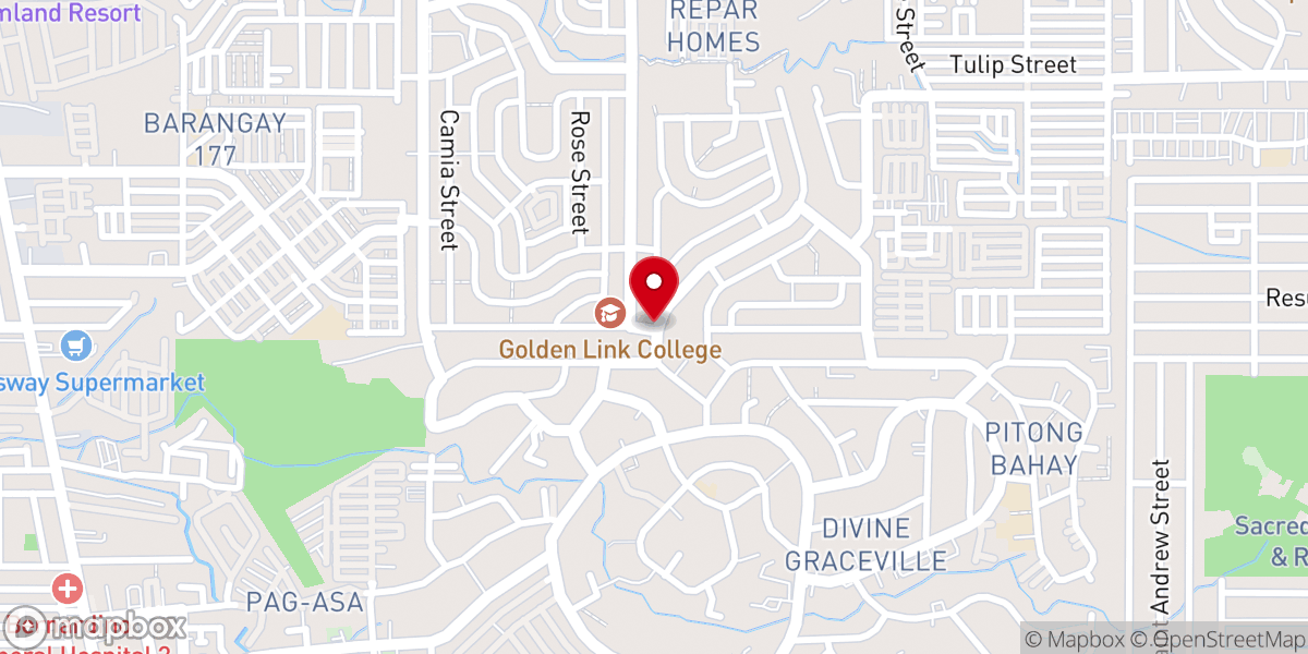Map showing location of Sovereign Grace Reformed Baptist Church