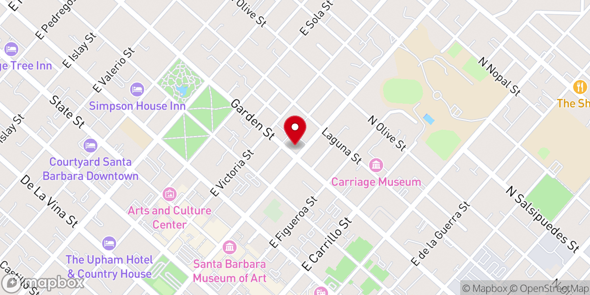 Map showing location of First United Methodist Church