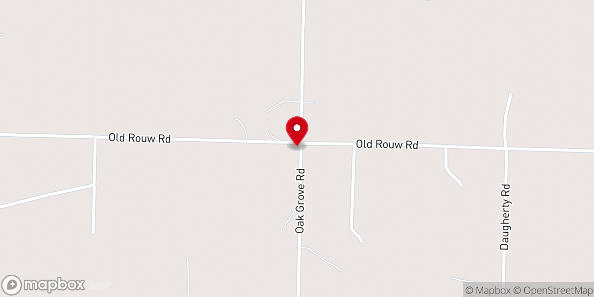 Map showing location of Crossroads Fellowship Inc