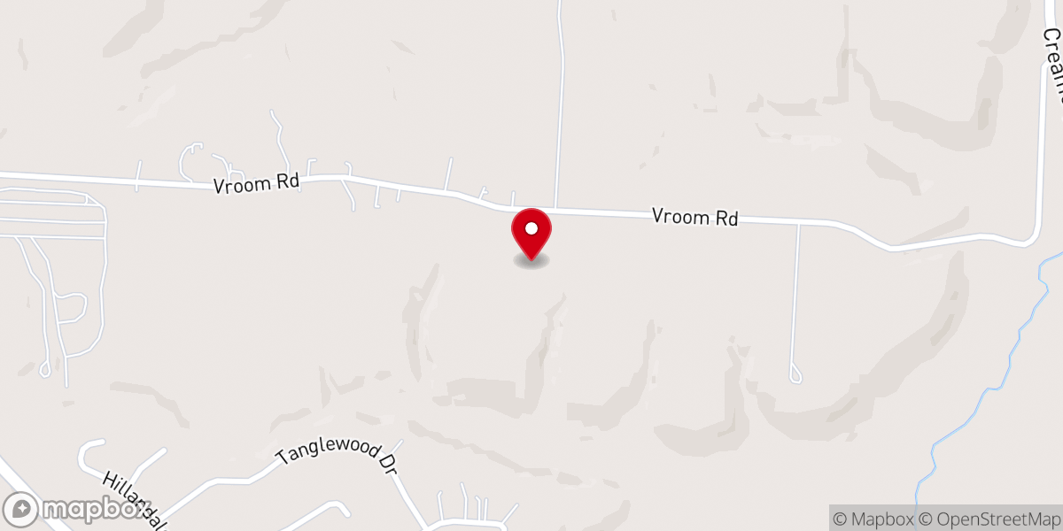 Map showing location of Adele Gray Ministries