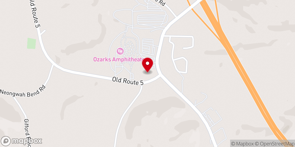 Map showing location of Lake Family Church