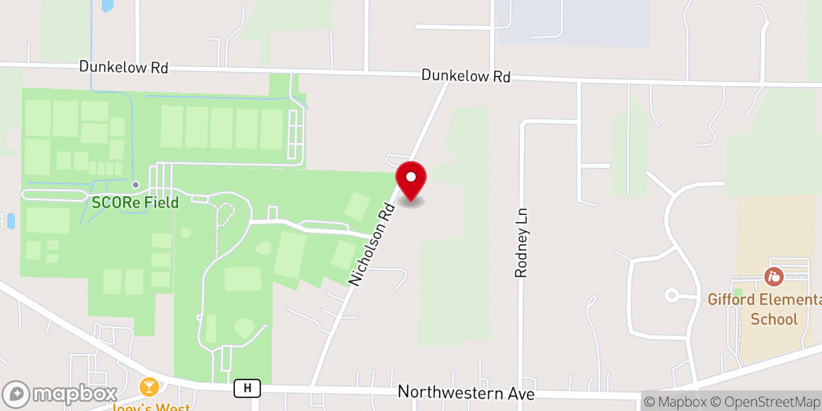 Map showing location of Christian Faith Fellowship Church of Racine