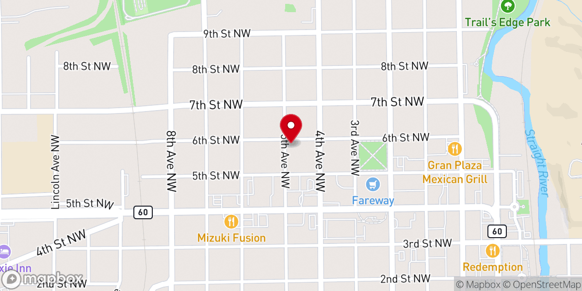 Map showing location of Betel Church of God