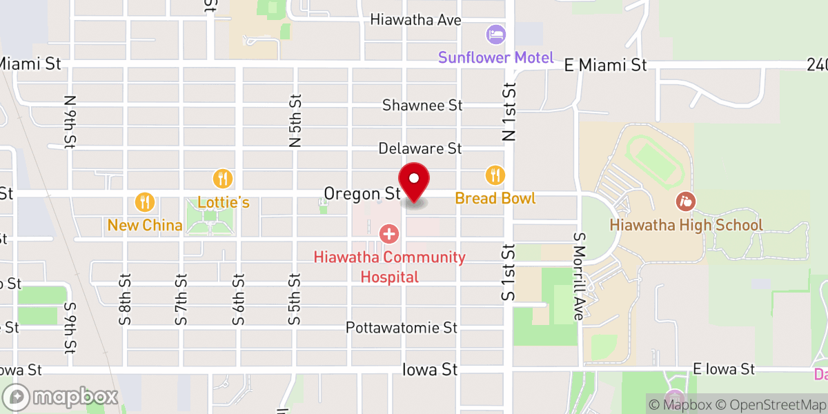 Map showing location of Trinity Center