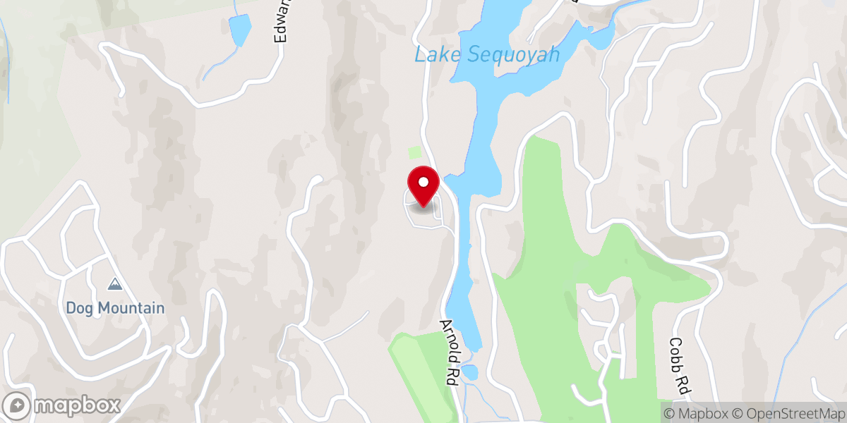 Map showing location of The Farm at Old Edwards