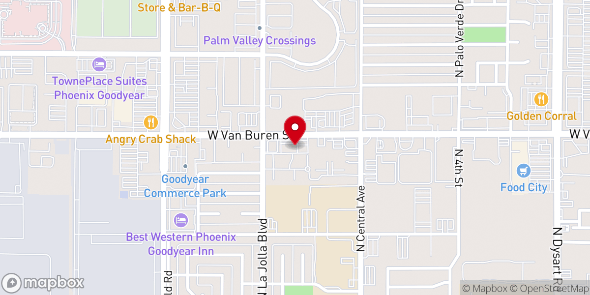 Map showing location of Freedompointe Christian Ministries Inc