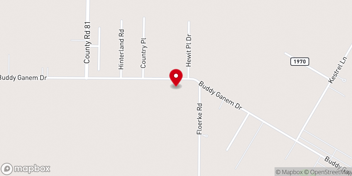 Map showing location of Calvary Lighthouse Church Portland,TX