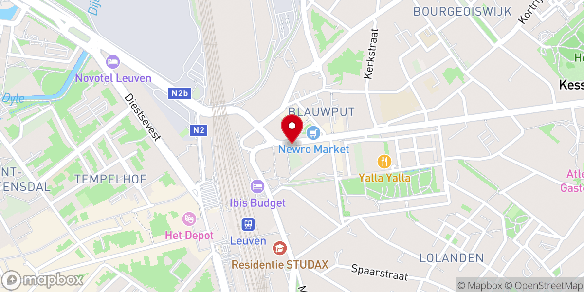 Map showing location of RCCG LEUVEN (WINNER'S ASSEMBLY)