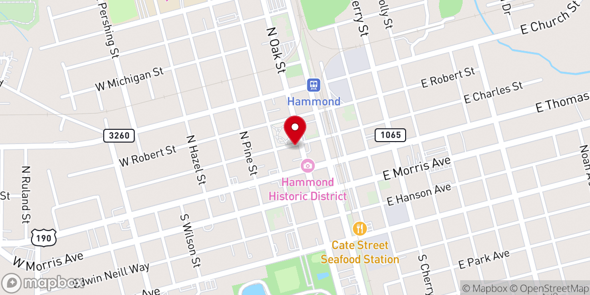 Map showing location of Grace Memorial Episcopal Church Foundation