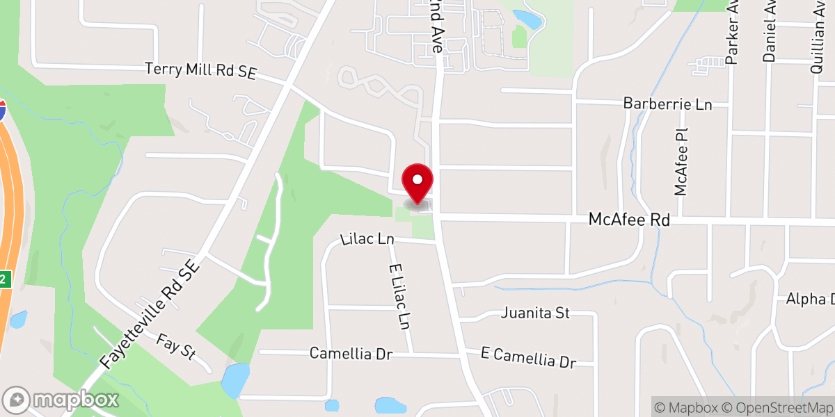 Map showing location of Crown of Glory Church International