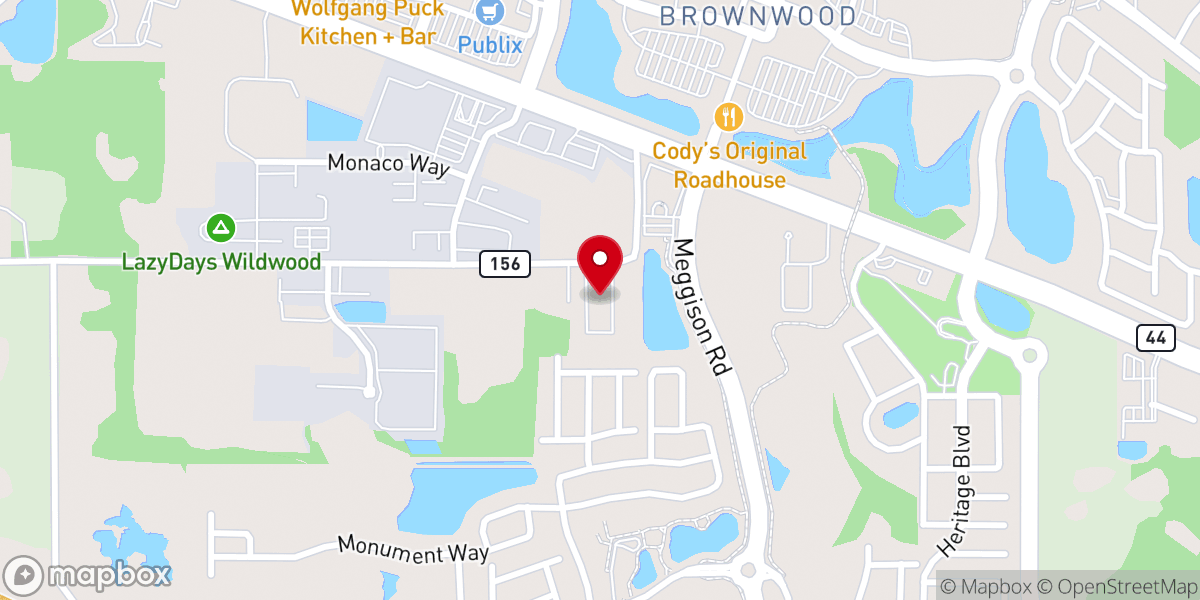 Map showing location of Lights and Perfection Inc