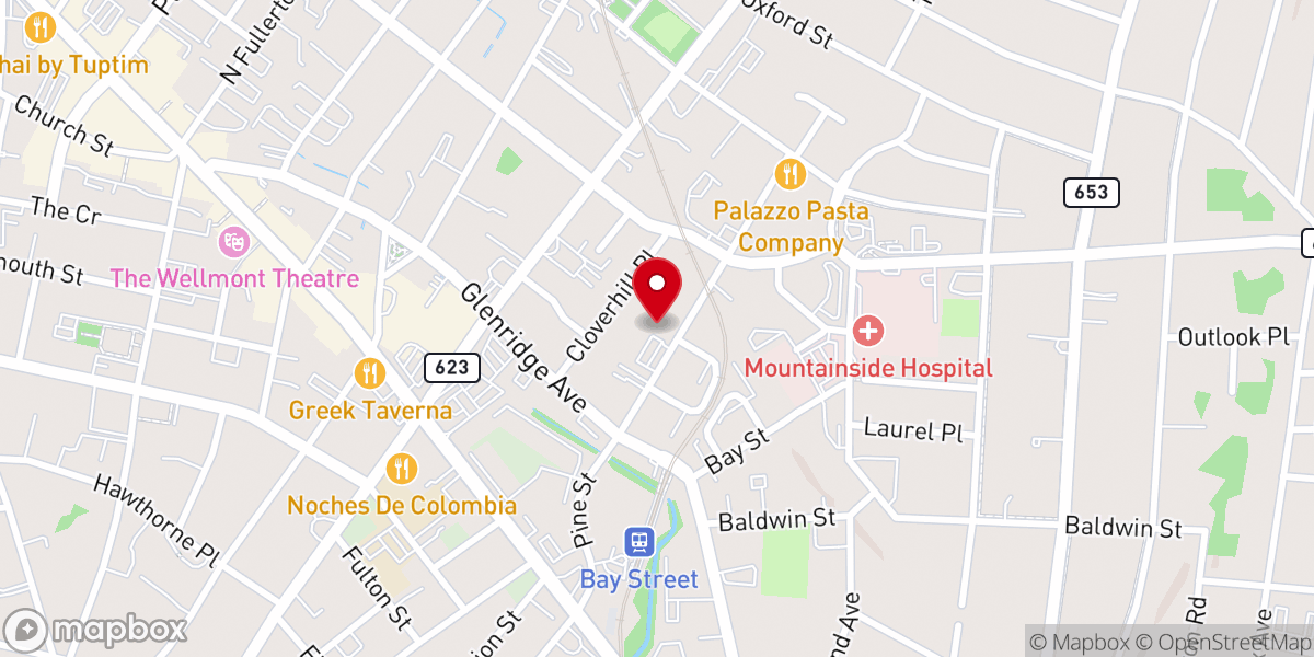 Map showing location of Our Lady of Mount Carmel Oratory