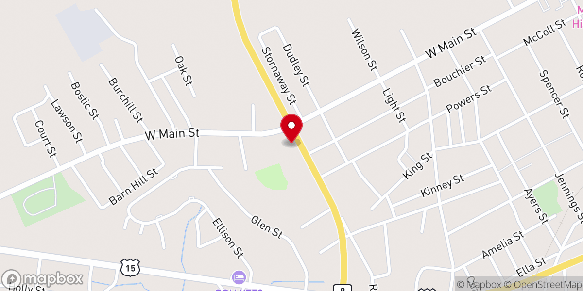 Map showing location of Dwelling Faith Ministries Inc