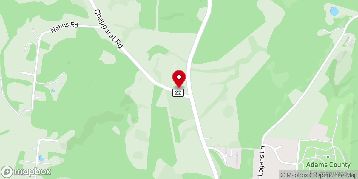 Map showing location of Inter-Faith House