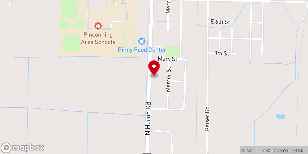Map showing location of Apostolic Lighthouse Church
