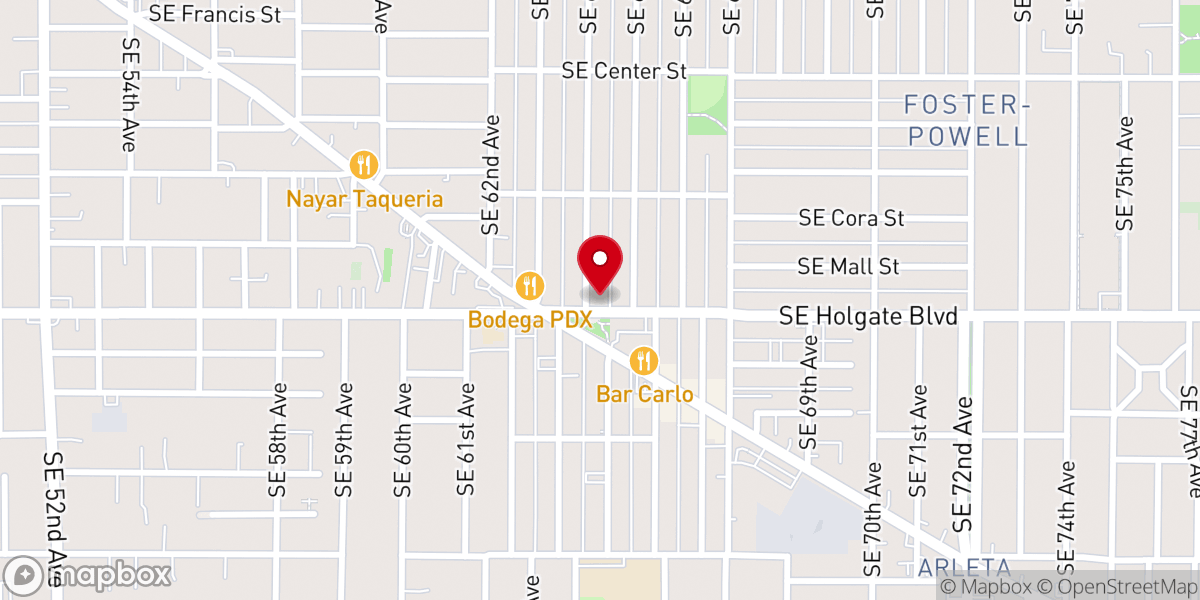 Map showing location of Bloom Ministries