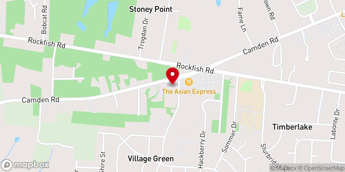 Map showing location of Kingdom Church