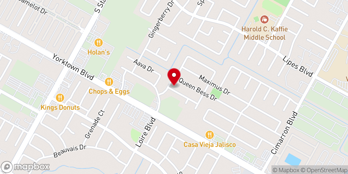 Map showing location of Holy Cross Orthodox Church
