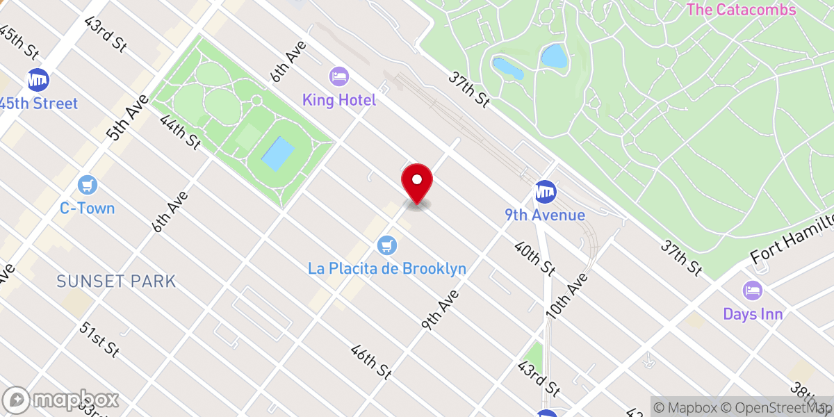 Map showing location of CPC of the Wmm-brooklyn Ny-two Inc