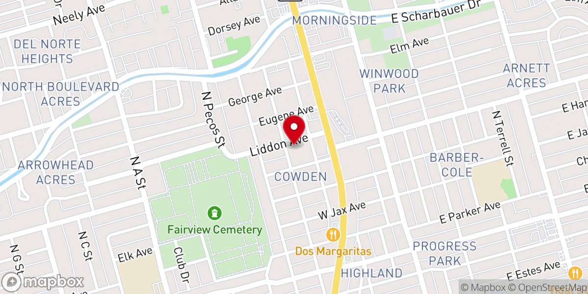 Map showing location of Redeemed Chirstian Church of God House of Prayer for All Nation