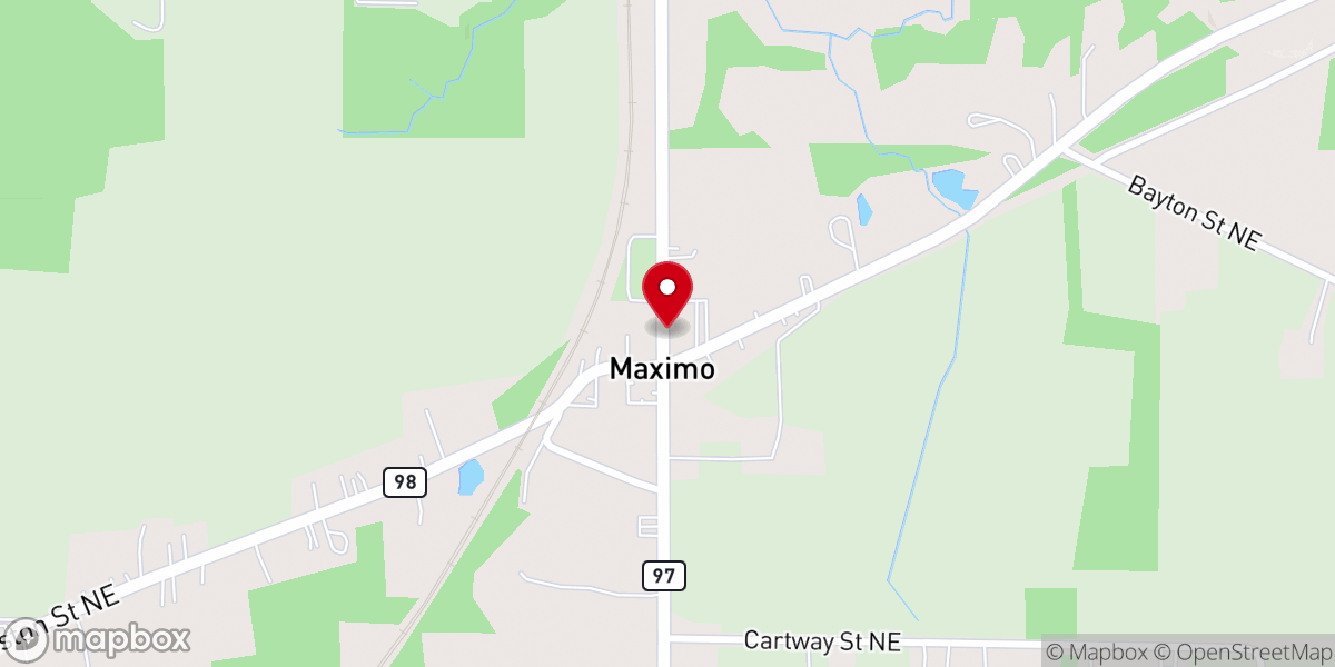 Map showing location of St Joseph's Educational Center