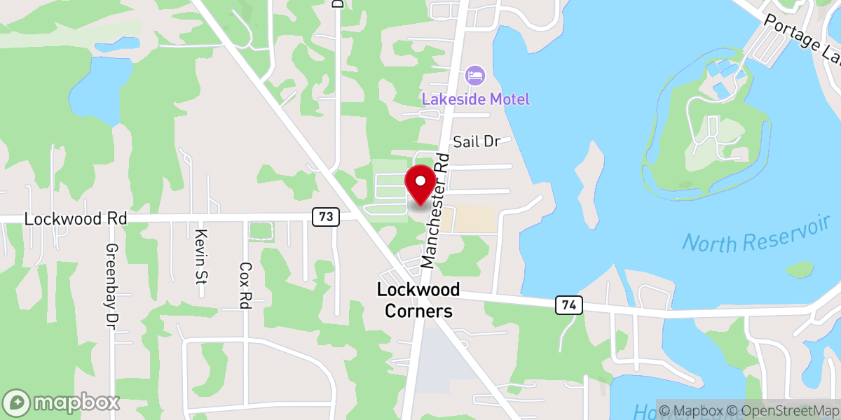 Map showing location of Movement Church