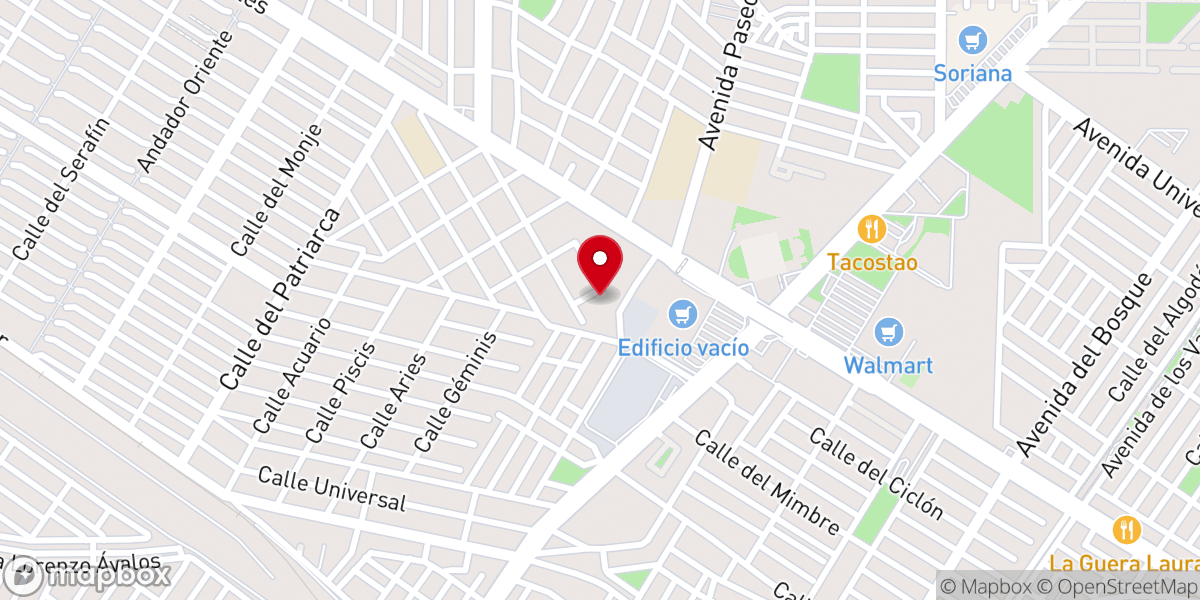 Map showing location of Iglesia Evangélica Casa De Dios Lugar de Bendición