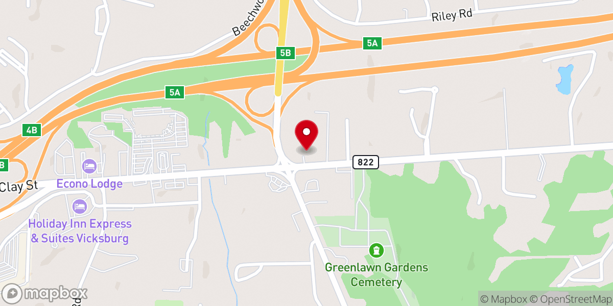 Map showing location of Lifting Lives Ministries