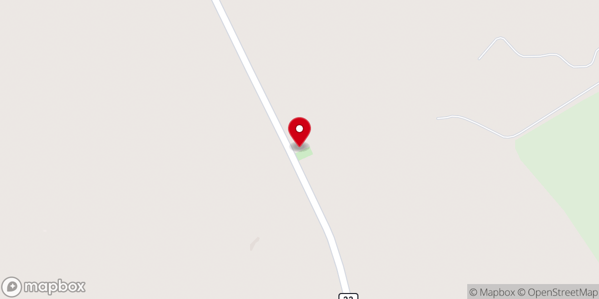 Map showing location of Mt Zion CME Church