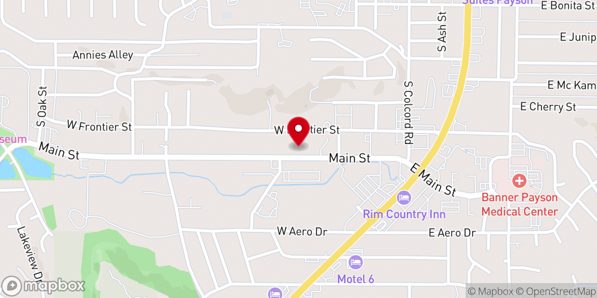Map showing location of Coyote Auto Truck & Rv Repair