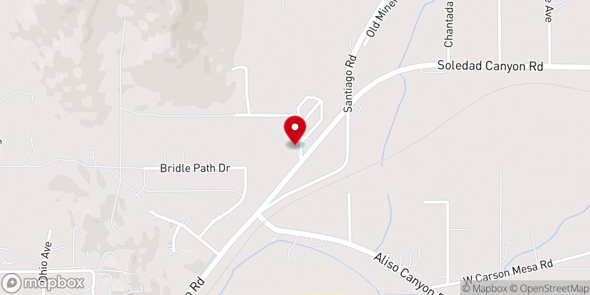 Map showing location of Acton Faith Bible Church