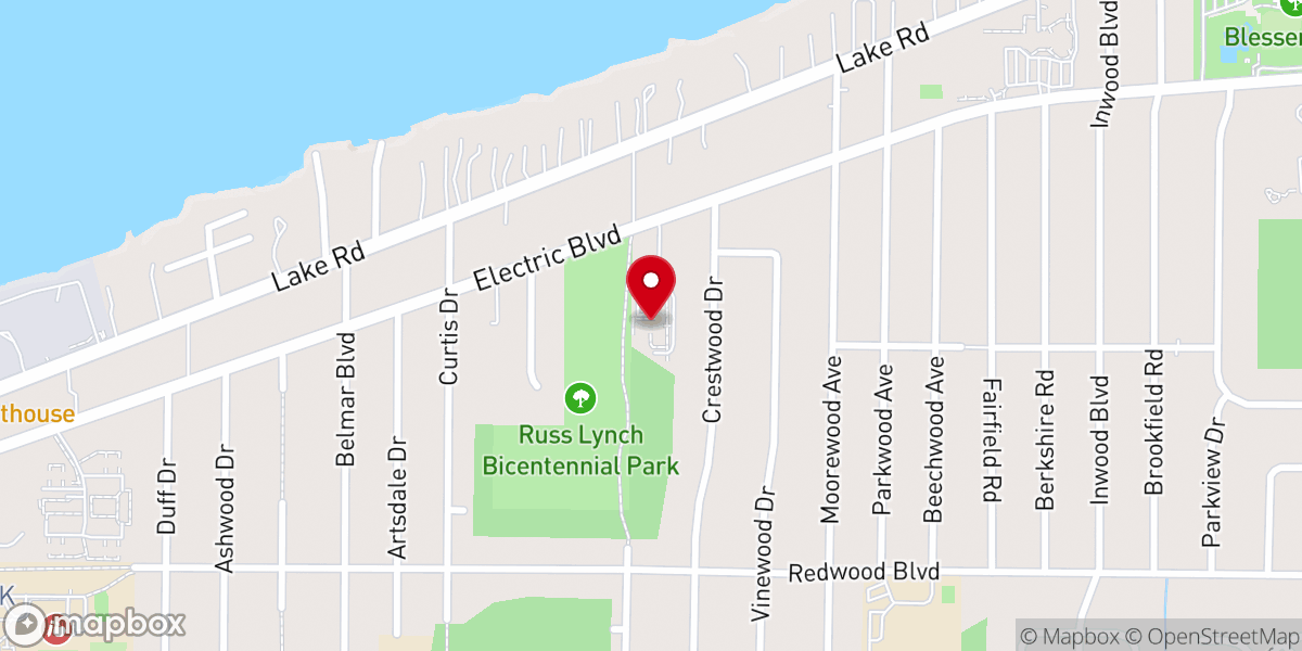 Map showing location of Local Church