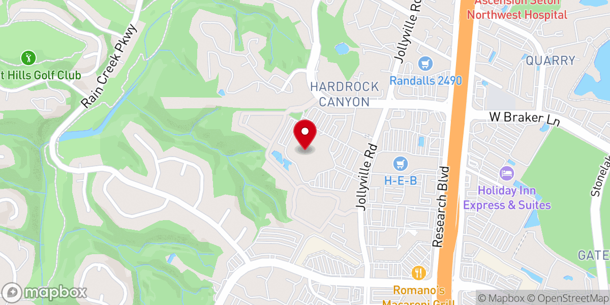 Map showing location of Great Hillls Baptist Church, B Building
