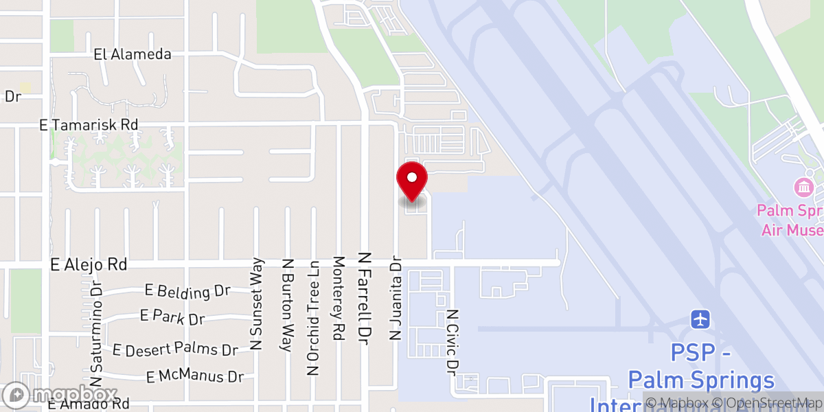 Map showing location of Saint Cecilia Catholic Community