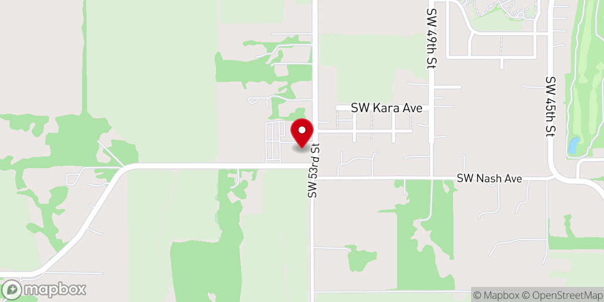 Map showing location of Suburban Christian Church