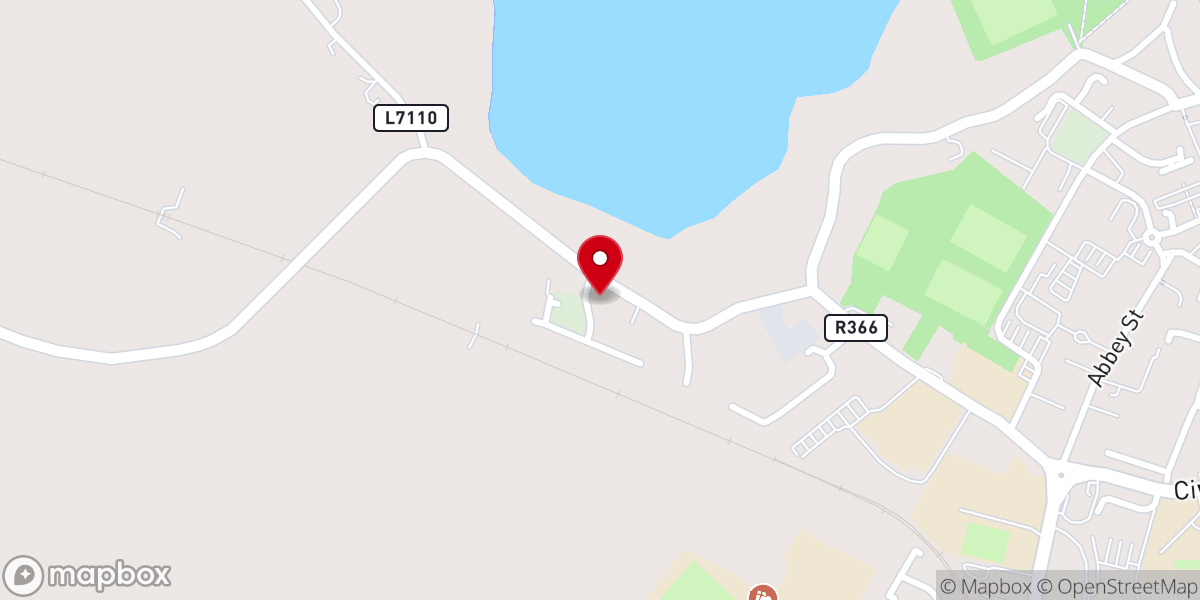 Map showing location of Ross House B&B
