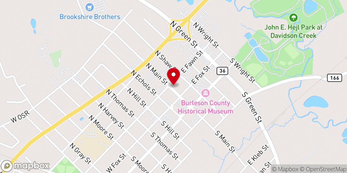Map showing location of Herschell Graff International Ministries