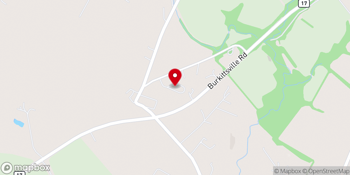 Map showing location of Middletown Valley SDA Church