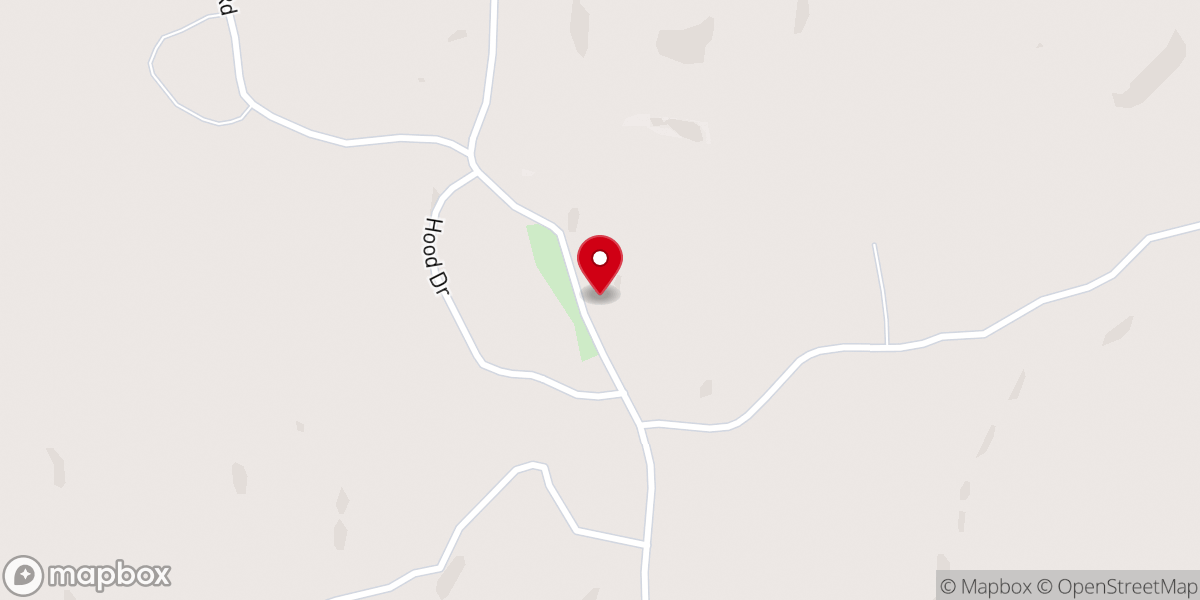 Map showing location of Mt Pleasant Baptist Church