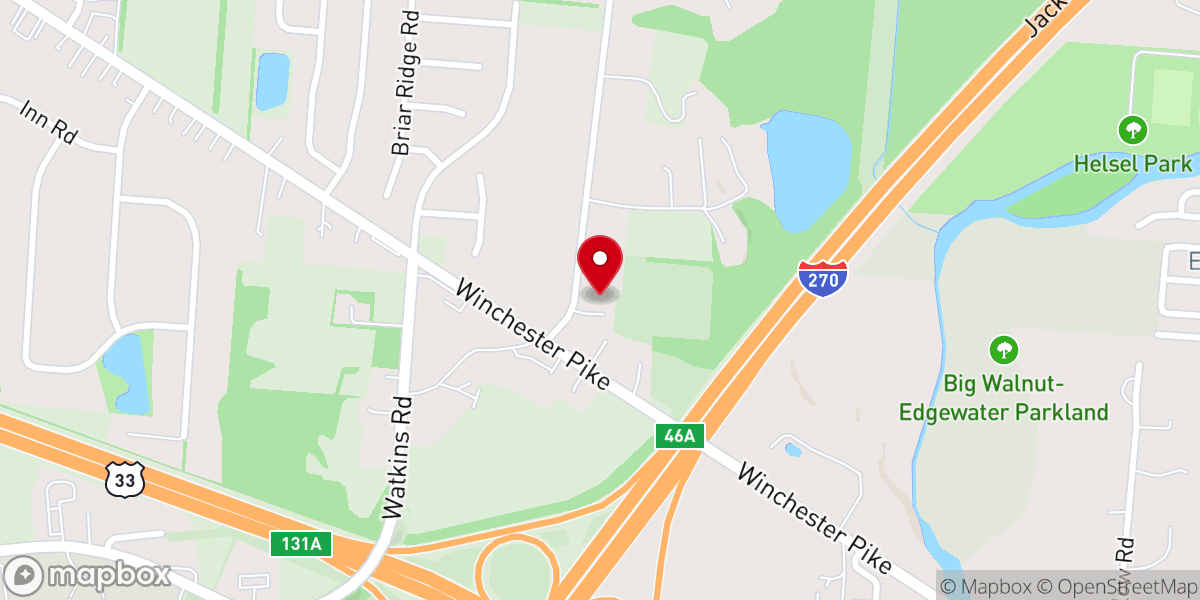 Map showing location of Community Church of God