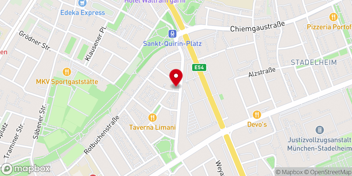 Map showing location of Christliche Gemeinde München - Frohe Botschaft