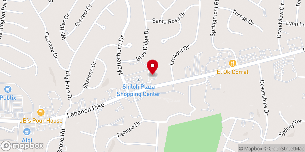 Map showing location of Vintage Wine and Spirits